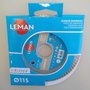 Imagen de DISCO DIAMANTADO LEMAN 115X1,2X7X22,23MM